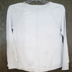 Source Unknown White Crew Neck Sweater